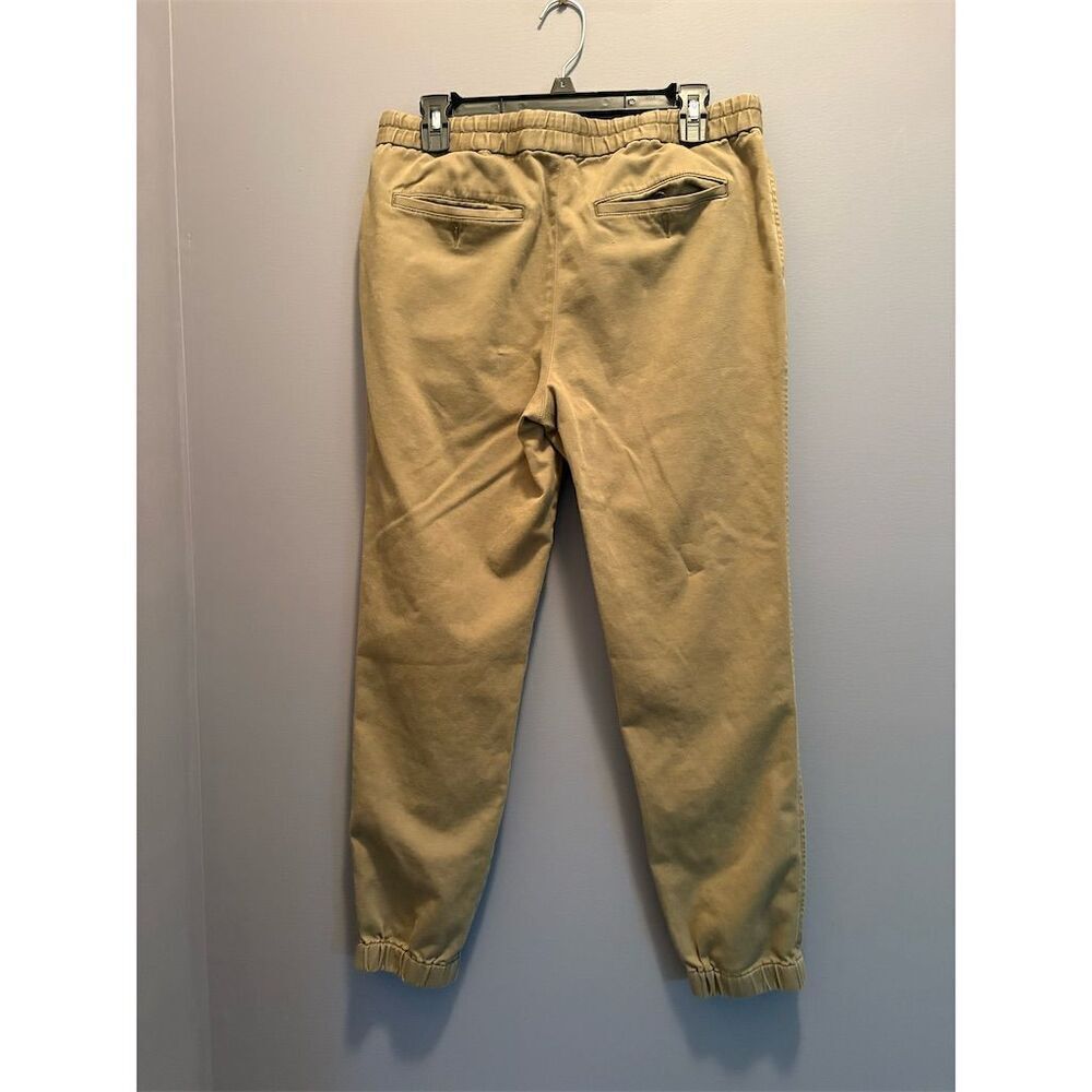 Banana Republic Women's Tapered Pants Medium Army Green Casual Relaxed Fit - Picture 6 of 9